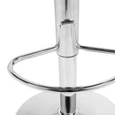 Set 2 Sgabelli Alti in Similpelle Imbottita Rizzetti Anshar Beige