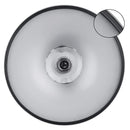 Set 2 Sgabelli Alti in Similpelle Imbottita Rizzetti Anshar Bianchi