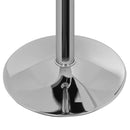 Set 2 Sgabelli Alti in Similpelle Imbottita Rizzetti Plusmir Rossi