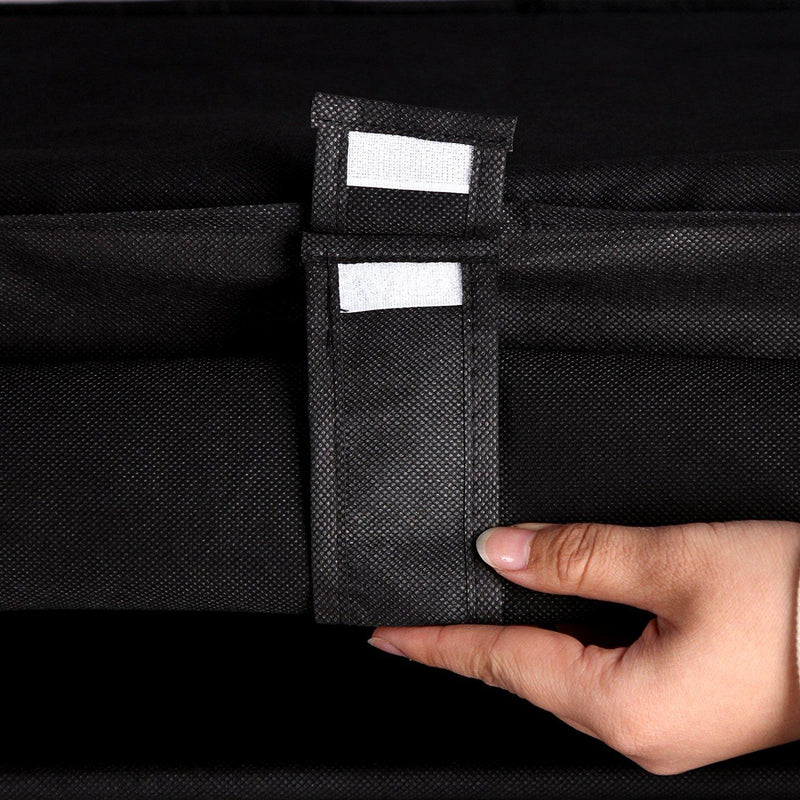 Scarpiera Salvaspazio 6 Ripiani 115x28x110 cm Rizzetti Nera