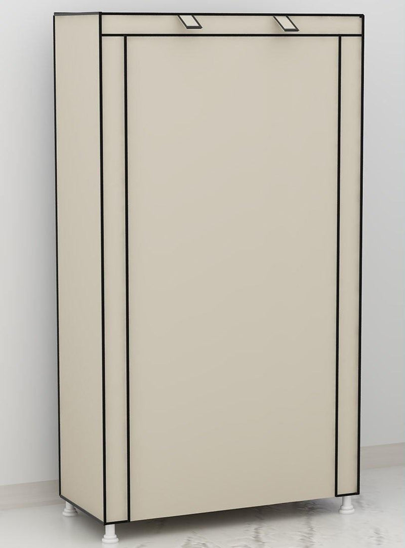 Scarpiera Salvaspazio 10 Ripiani 60x30x160 cm Rizzetti Beige
