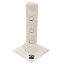 Albero Tiragraffi per Gatti H80 cm Rizzetti Dixie Bianco