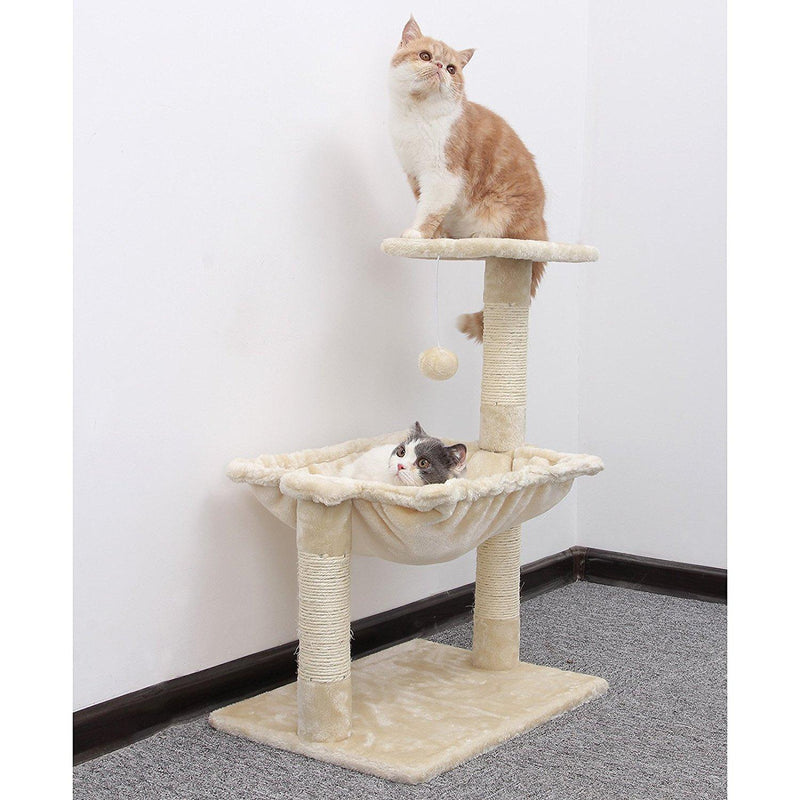 Albero Tiragraffi per Gatti H70 cm Rizzetti Garfield Beige