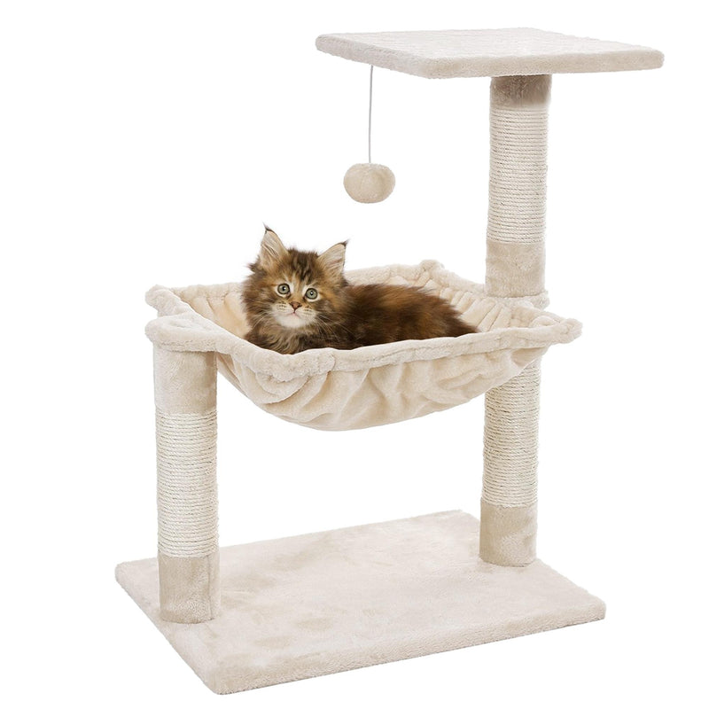 Albero Tiragraffi per Gatti H70 cm Rizzetti Garfield Beige