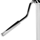 Set 2 Sgabelli Alti in Similpelle Imbottita Rizzetti Chicago Bianchi