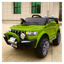 Macchina Elettrica per Bambini 2 Posti 12V Jepsen Fuoristrada 4x4 Verde