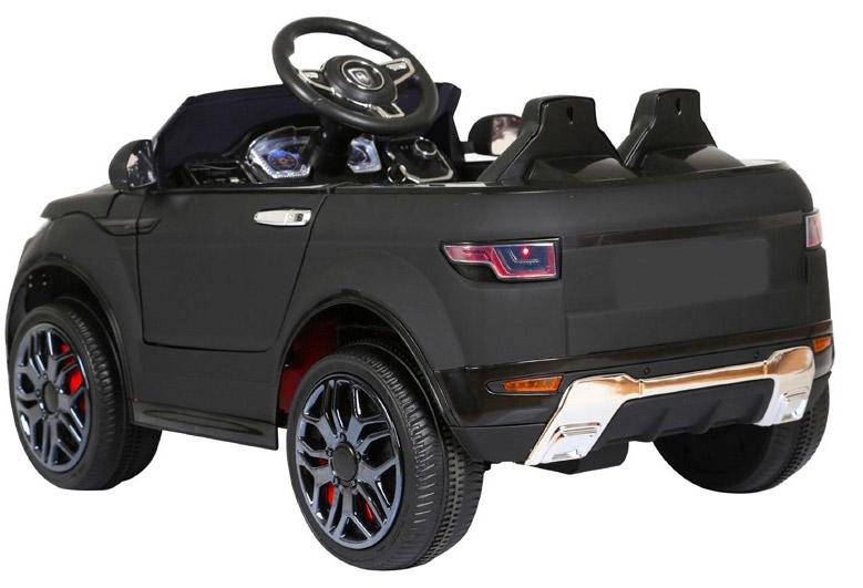 Macchina Elettrica per Bambini 2 Posti 12V Jepsen SUV Nera