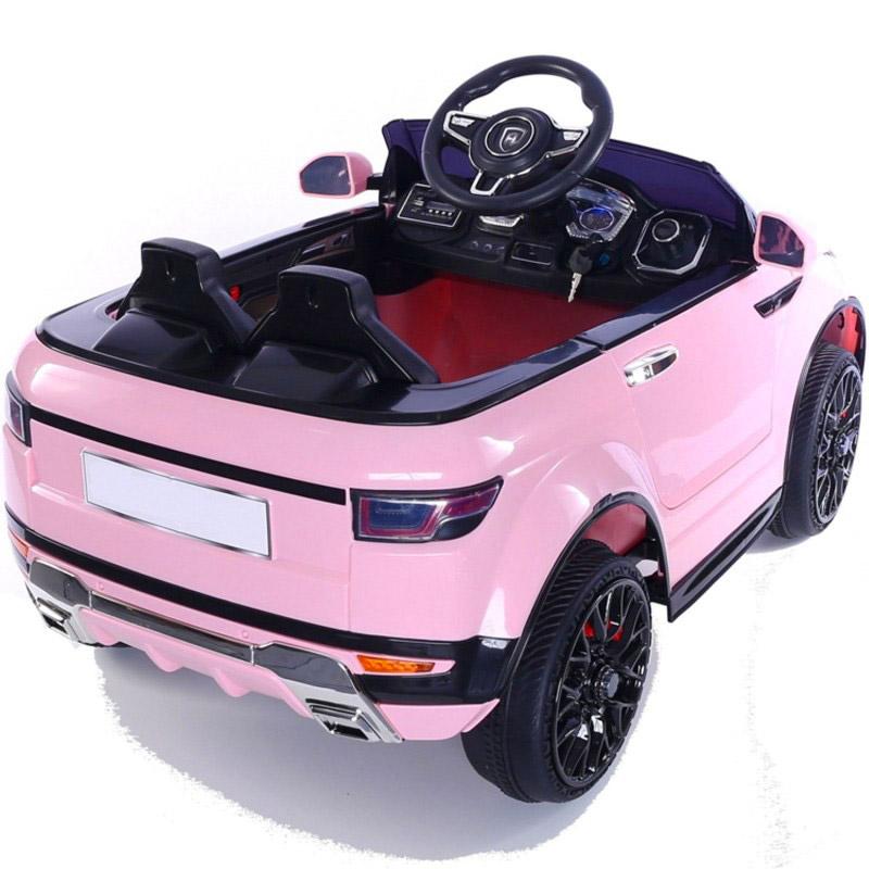Macchina Elettrica per Bambini 2 Posti 12V Jepsen SUV Rosa