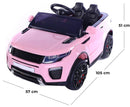 Macchina Elettrica per Bambini 2 Posti 12V Jepsen SUV Rosa