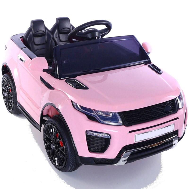 Macchina Elettrica per Bambini 2 Posti 12V Jepsen SUV Rosa