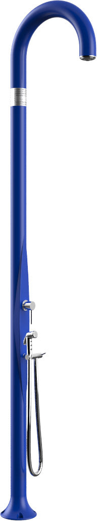 Doccia da Esterno Giardino Miscelatore e Doccetta Mobile Arkema Funny Yin Blu prezzo