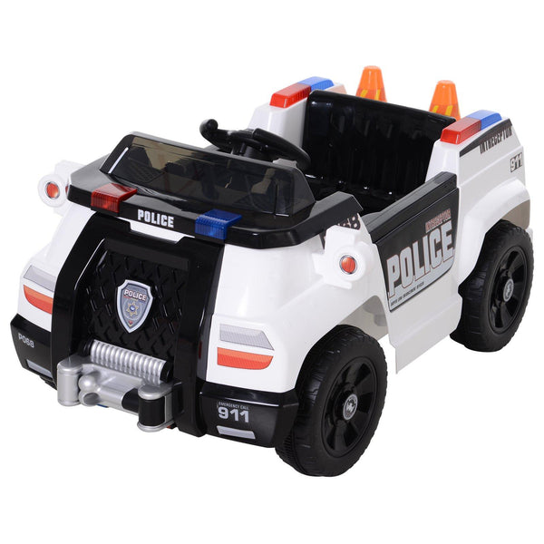 Elektrisches Polizeiauto für Kinder 6V Police White sconto