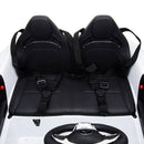 Macchina Elettrica per Bambini 2 Posti 12V con Licenza Mercedes GTR AMG Bianca