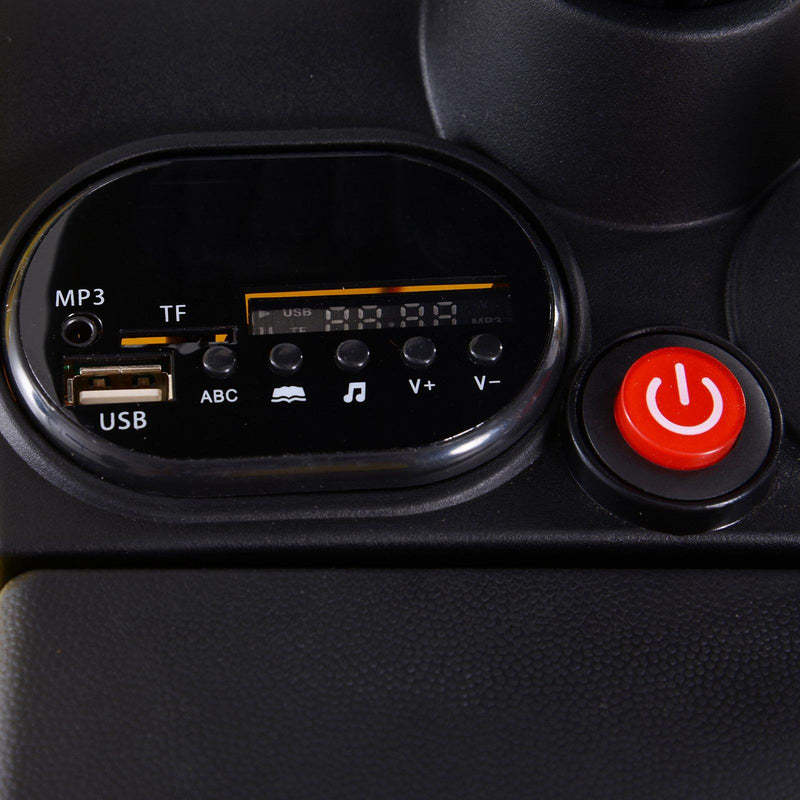 Escavatore Elettrico per Bambini 6V Giallo 