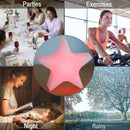 Lampada Led da Tavolo a Stella 6 colori 20x20x7 cm con Telecomando 