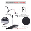 Tapis Roulant Meccanico Pieghevole 2 Volani Monitor LCD 