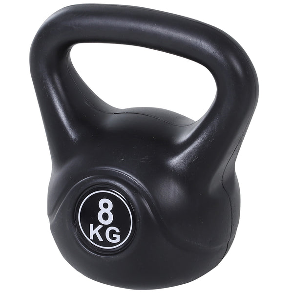 acquista Kettlebell für Training 8 Kg in PVC und Black Sand