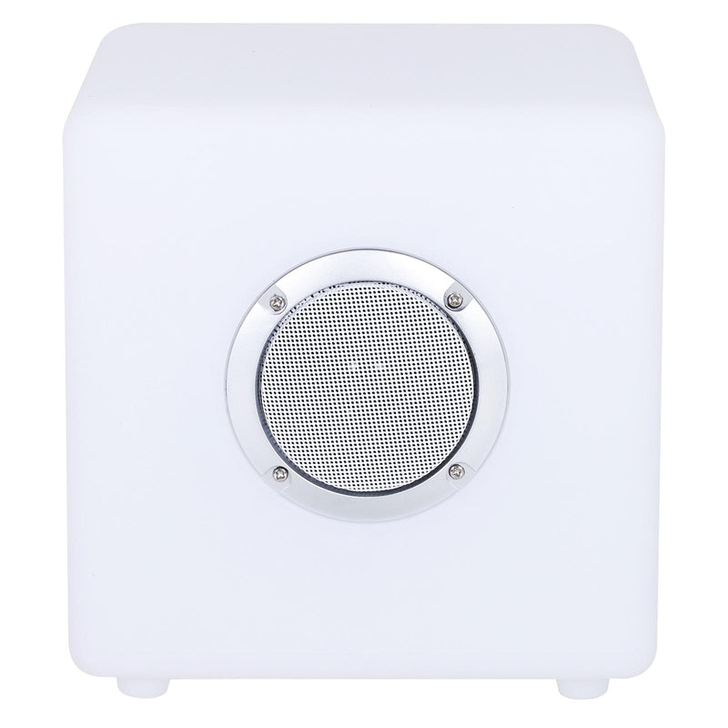 Cassa Speaker Bluetooth con LED 20x20x20 cm Impermeabile Benzoni Bianca