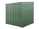Casetta Box da Giardino in Lamiera di Acciaio Porta Utensili 175x185x192 cm Enaudi Verde