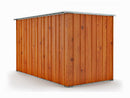 Casetta Box da Giardino in Lamiera di Acciaio Porta Utensili 175x307x182 cm Enaudi Legno