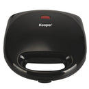 Tostiera Grill Elettrica 750W Kooper Tasty Nera