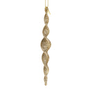 Set 6 Spirale con Vetro H16 cm Oro