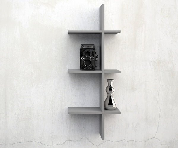 prezzo Regal aus MDF 92x15x37cm TFT Easy Grey Ash