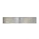 Bruciatore a Bioetanolo per Camini 100x18,7x9,5 cm 8L in Acciaio Inox
