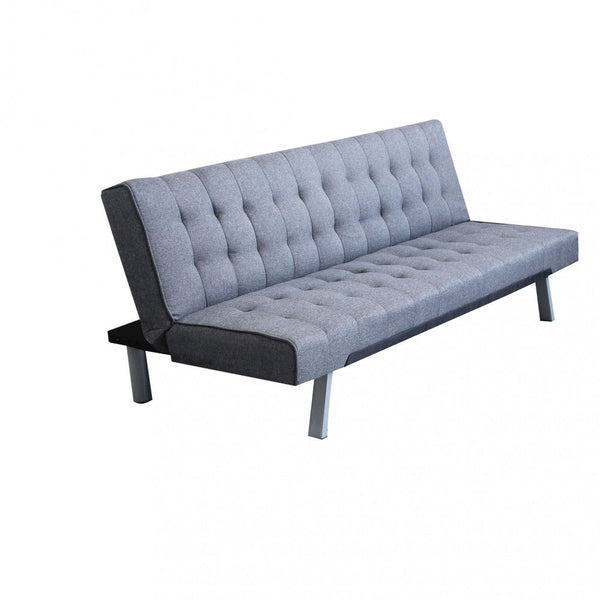 Barry Schlafsofa 178 x 80 x 71 cm in dunkelgrauem Stoff sconto