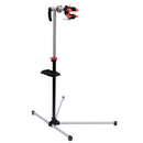 Cavalletto Supporto per Bicicletta con Piedistallo e Vassoio in Acciaio 84x75x100-160 cm 
