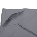 Tetto di Ricambio per Gazebo 3x3m a 2 Livelli e Resistente ai Raggi UV   Grigio Scuro