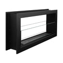 Camino a Bioetanolo da Incasso Bifacciale 90x15,2x40 cm Montefalco 90 Nero 