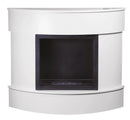 Camino a Bioetanolo da Pavimento 113x96,5 cm Menzi Kristal Bianco