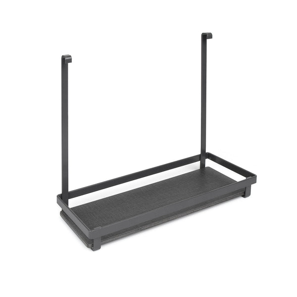 prezzo Hängeregal für Küchenutensilien aus anthrazitgrauem Emuca-Stahl