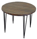 Set Salotto da Giardino 2 Poltrone e Tavolino in Rattan Luna Naturale