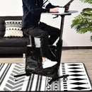 Cyclette Manuale con Tavolino 120 Kg  Nera