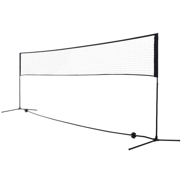 Tragbares Tennis-Volleyballnetz 5x1,3x1,58 m Schwarz online