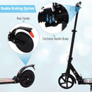 Monopattino Elettrico per Bambini 150W Pieghevole  Nero