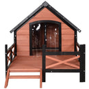 Cuccia per Cani Taglia Piccola e Media 91x194,5x83 cm in Legno 