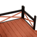 Cuccia per Cani Taglia Piccola e Media 91x194,5x83 cm in Legno 