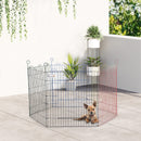 Recinto Recinzione per Cuccioli Cani 6pz 79x60 cm 