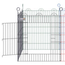 Recinto Recinzione per Cuccioli Cani 6pz 79x60 cm 