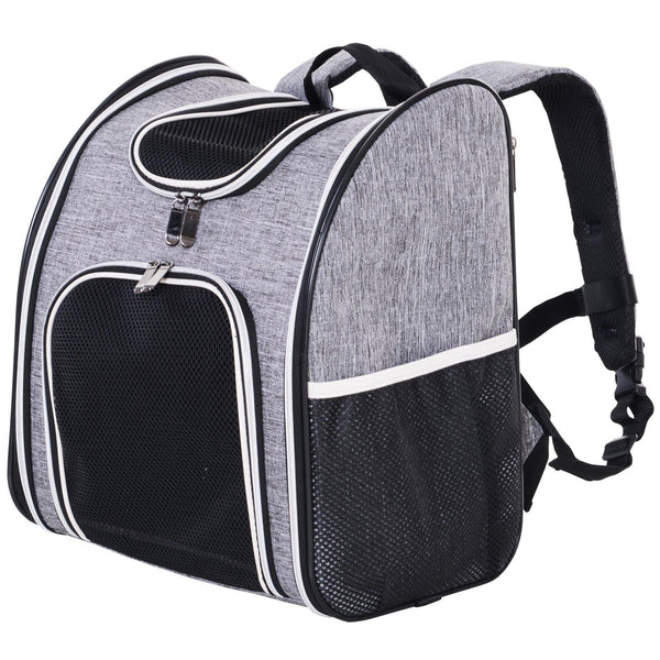 Tragerucksack für Hunde und Katzen 35x25x45 cm Grau online