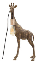 Lampada da Tavolo Giraffa 28x16x60 cm in Poliresina 