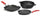 Olympia Love 3-teiliges Kochgeschirr-Set aus Antihaft-Druckguss-Aluminium