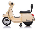 Piaggio Mini Vespa PX150 Elettrica 6V per Bambini Crema