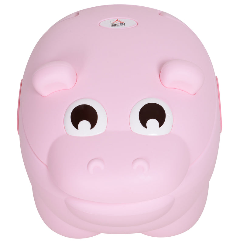 Vasino per Bambini Antiscivolo Ippopotamo  Hippoo Rosa