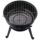 Barbecue a Carbone Carbonella Portatile da Tavolo Ø36,5x54 cm  Tiny
