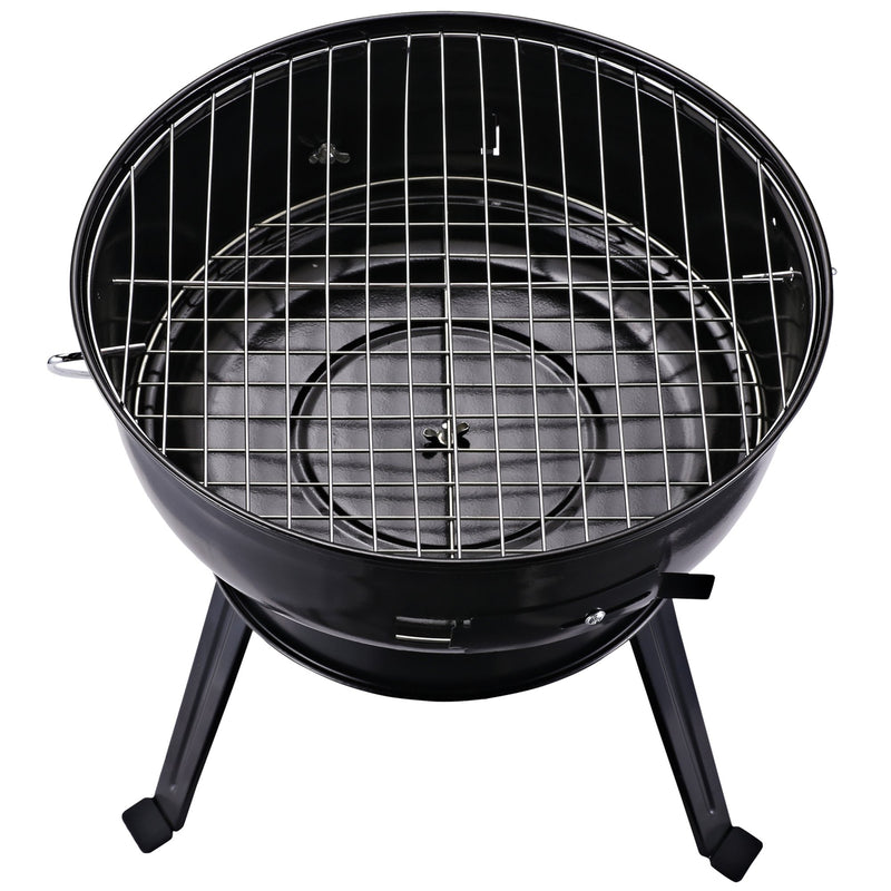 Barbecue a Carbone Carbonella Portatile da Tavolo Ø36,5x54 cm  Tiny