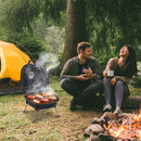 Barbecue a Carbone Carbonella Portatile da Tavolo 45x42x33,5 cm  Tiny